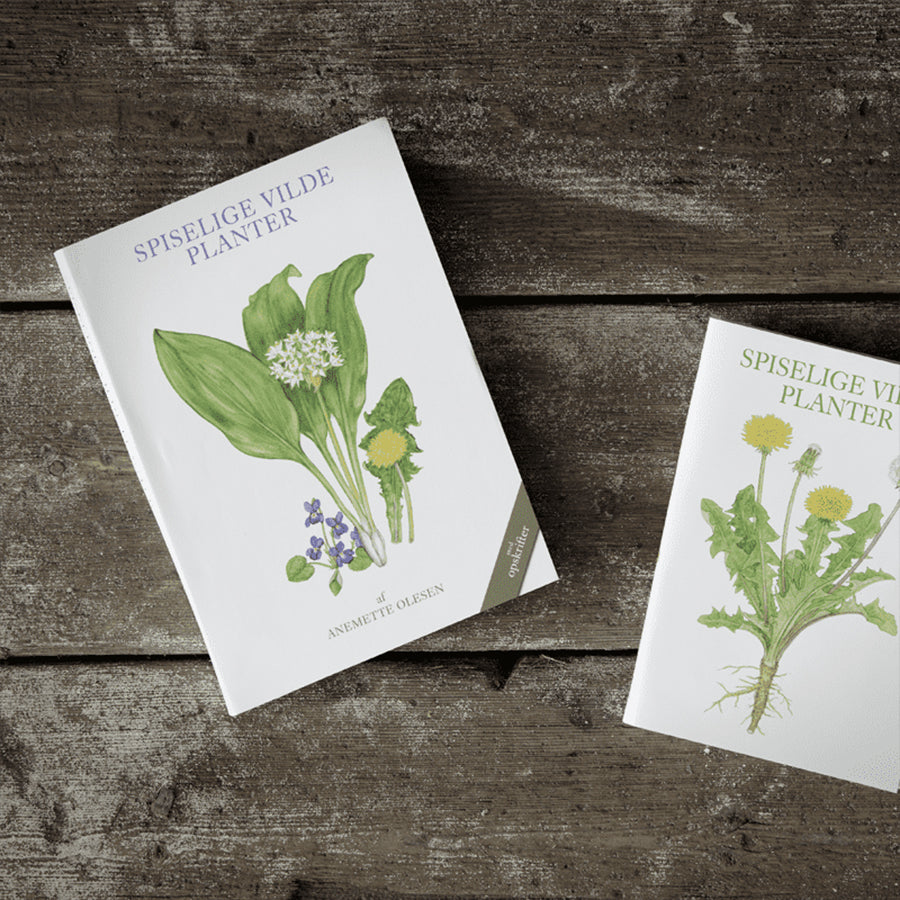 Spiselige vilde planter - Koustrup & Co. - bog med opskrifter Den Grønne