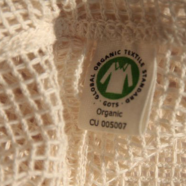 Frugtpose 100% økologisk bomuld, str. L