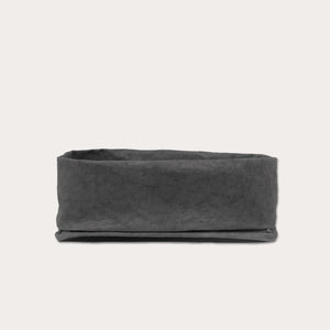 Paperbag opbevaringsbakke, Panino Small, Dark grey
