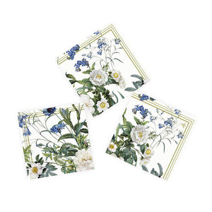 Miljøvenlige servietter - Koustrup & Co. - Blå blomster af Jim Lyngvild