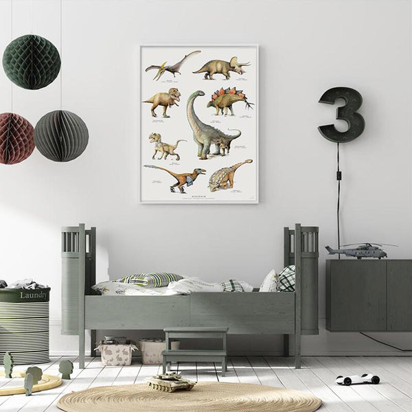 Plakat A4 - Koustrup & Co. - Dinosaur
