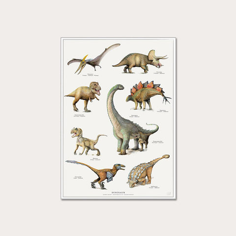 Plakat A4 - Koustrup & Co. - Dinosaur