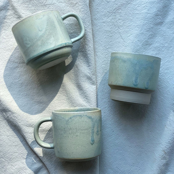 Keramik krus - Julie Damhus - Oda, Mint