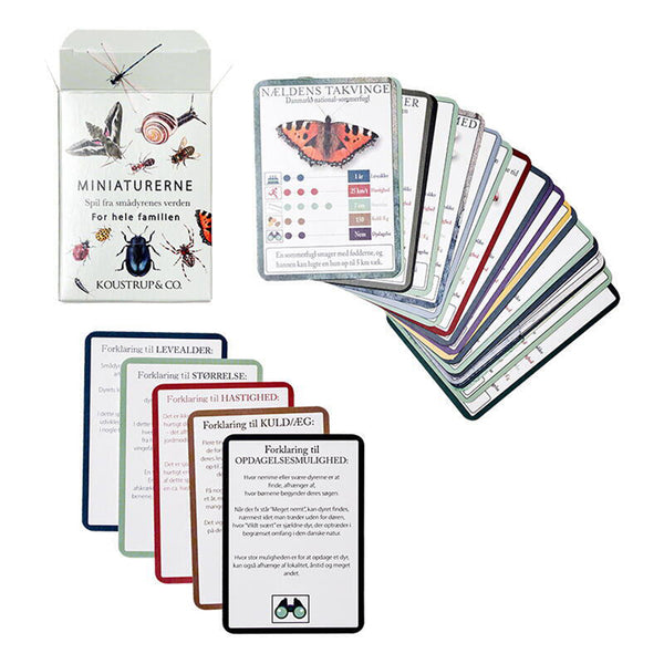Spillekort - Koustrup & Co. - Kortspil for hele familien om insekternes verden