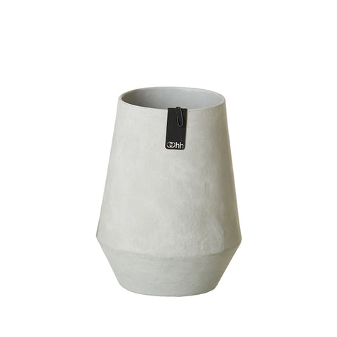 Vase af genbrugspapir - Tokyo H20 cm Grey