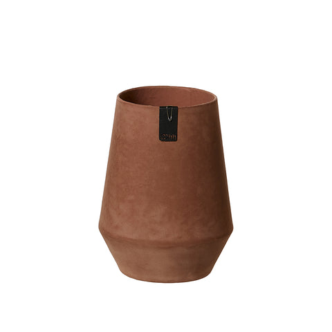 Vase af genbrugspapir - Tokyo H20 cm Rustic Brown