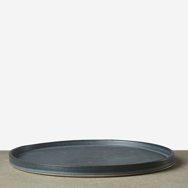 Keramik tallerken stor, middagstallerken - Julie Damhus - Oda, Blå
