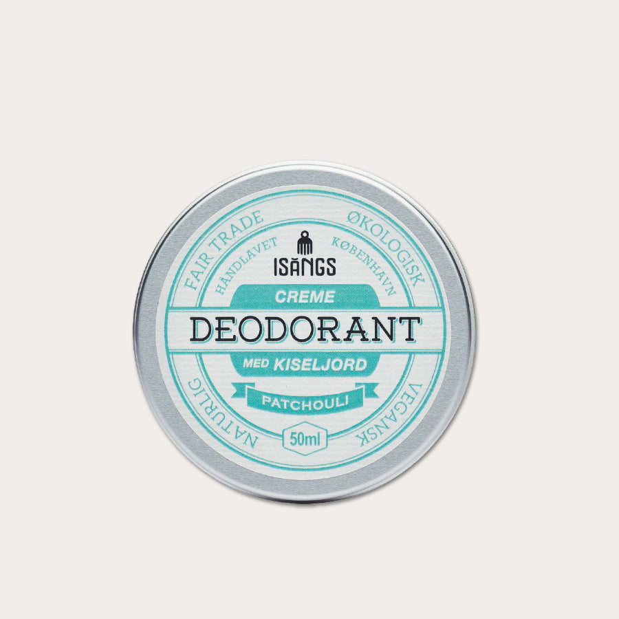 Creme deodorant, duft Patchouli - Vegansk og Økologisk
