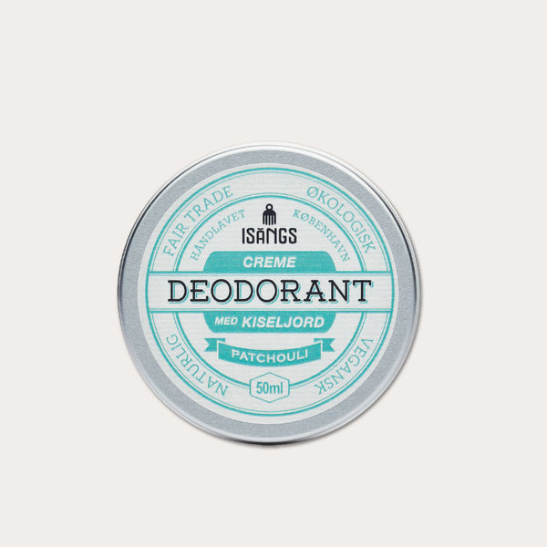 Creme deodorant, duft Patchouli - Vegansk og Økologisk