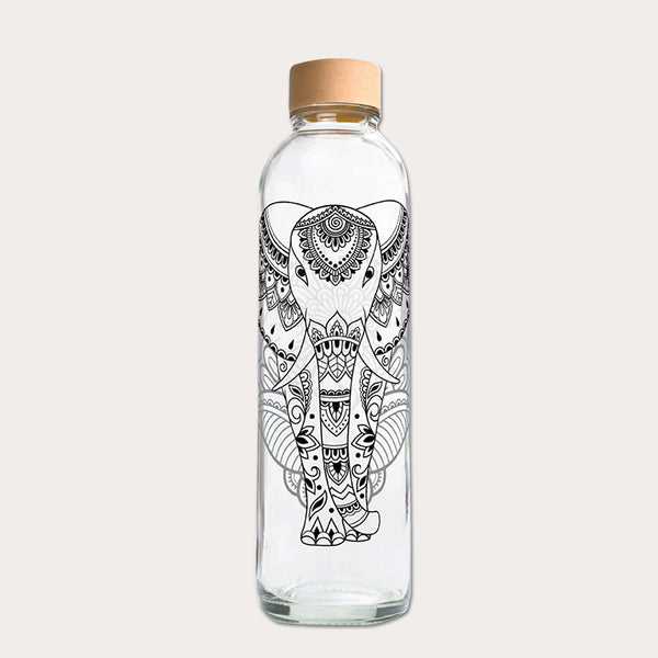 Drikkeflaske i glas - ELEPHANT - 700 ml