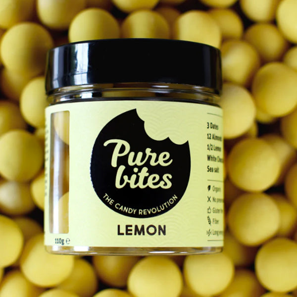 Lemon Bites - Dansk Gourmet Slik - økologisk og naturligt