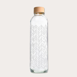 Drikkeflaske i glas - STRUCTURE OF LIFE - 700 ml