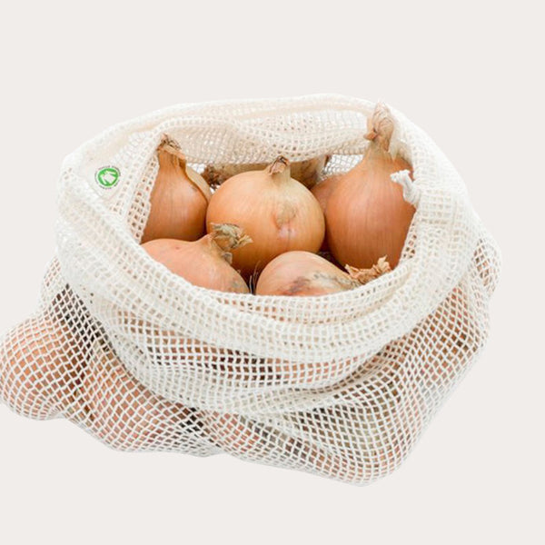 Frugtpose 100% økologisk bomuld, str. L